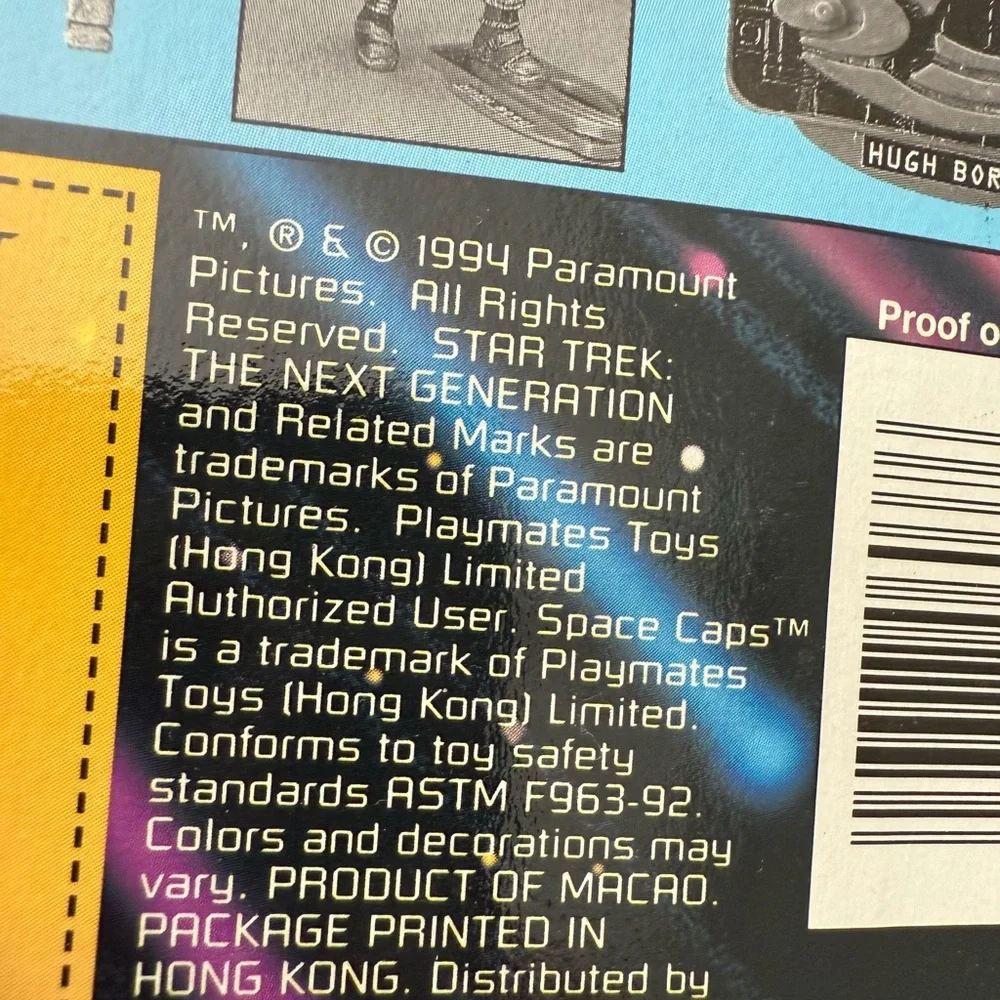 1994 Star Trek The Next Generation Hugh Borg Action Figure by Playmates - Picture 11 of 13